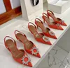 Женские сандалии бабочки хрустальные изделия из PVC Designer Sandals Begum Glass Horseshoe geel Женщина прозрачные серебряные насосы с коробкой