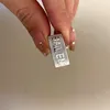 Metall specialbrev öppna ring kvinnor bokstäver finger ringar gåva till kärlek flickvän