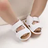 Sandales Bébé Sandales Filles Garçons Gingham Canvas born Infant Toddler Sandals Anti-Slip Rubber Sole First Walkers Summer Crib Shoes 230515