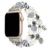 Spezieller Schmuck iWatch-Armbänder für Apple Watch Band 49 mm 41 mm 45 mm 42 mm 38 mm 40 mm 44 mm 22 mm iwatch8 2 SE 7 6 3 4 5 Ultra Designer-elegantes Armband