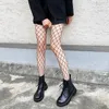 Calcetines de mujer SPCITY medias de mujer madura Vintage Sexy rejilla gótica medias de malla transparente mujer para Lolita JK ropa de niña