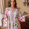 Etnische kleding Eid Ramadan Marokkaanse Caftan Avondjurken Formele luxe vrouwelijke kleding Dubai Islam Muslim Party Jurk Abaya Saoedi -Arabisch gewaad
