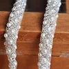 Belts JLZXSY 1.5cmW Handmade Pearl Beaded Lace Trim Mesh Fabric Clothes Decoration Wedding Dress Collar Sleeve Sew On Applique Crafts