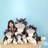 Lucyfer Cat Evil Cat Anime Peripheral Plush Toy Lalk rzuć poduszką dekorację dekoracji domu chłopcy i dziewczęce zabawki