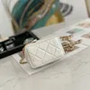 Luxe cosmetische tas Designer schoudertas handtas Echt lederen kettingtas Hoge imitatie crossbody tas met doos ZC372