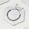 Braccialetti con ciondoli Terapia magnetica Assistenza sanitaria Perdita di peso Pietra nera efficace Dimagrante Stimare i punti terapeutici Artrite Dolore R Dhgarden Dhrc8