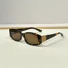 Havana Brown Small Oval Hasses Women Men Summer Sports Sunglasses Sunnies Gafas de Sol Sonnenbrille Sun Shades UV400 Eyewear