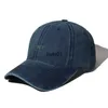 2023 Весна/лето новая двойная линия Основная вымытая старая утиная шляпа Unisex