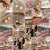 Bengelen kroonluchter geometrische oorbellen voor vrouwen Boheemse bloem vlinder hangers vrouwelijk 2023 aretes de mujer drop levering sieraden dhiff