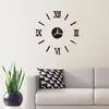 Orologi da parete 3D Creativo Orologio fai da te Adesivo Rimovibile Soggiorno Camera da letto Sfondo Decorazione domestica