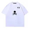 T-shirts voor heren Zomer t-shirt met korte mouwen mannen vrouwen sweatshirt designer y3 tshirt heren ronde hals pullover tee bone bedrukte katoenen t-shirts casual oversized tees