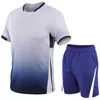 Herrspårar 2 stycken ShirtShorts Men's Tracksuit Gym Fitness Badminton Sports Dräkt Kläder Kör Jogging Sport Wear Training Workout Set 230515