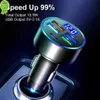 Car 200W QC3.0 PD Car Charger 5A Fast Charing 2 Port 12-24V Socket Socket Mighter Car Charger USBC for iPhone Power Adapter
