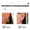 Boucles d'oreilles pendantes longue déclaration gland couleur or mode brillant boucle d'oreille suspendue luxe femme quotidien pendentif bijoux