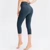 Pantalon actif OEING Capris de yoga taille haute pour femme avec poches contrôle du ventre non transparent à travers les jambières de sport d'entraînement en cours d'exécution