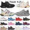 topTrack 3 3.0 Designer Casual Schoenen Heren Dames triple wit zwart Sneakers Go M ma lederen Trainer Nylon Gedrukt Platform trainers schoenen x9mW #