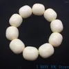 Strand Natural Mammoth Tooth Grain Pupa Bead Bracelet 2023 Buddha Bracelets