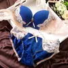 Bikini Air Bra Panties Женщины новые сексуальные сексуальные талию thong2269 Ladies Size 32 онлайн -новой дизайн Push Up кружевной вышив