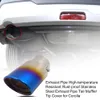 Portable Exhaust Pipe Color Matching Surface Polishing Compact Automobile Tailpipe Muffler Muffler Direct Replacement