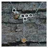 Pendentif Colliers Cadeau Creux Miel Peigne Abeille Ruche Collier Mignon Nid D'abeille Ruche Géométrique Hexagone Charme Chaîne Amant Chanceux Bijoux Dhiad