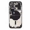 iPhone 14のために、フレックスケーブルバックハウジング付きフルアセンブリバッテリーカバードアリアミドルフレームシャーシを備えた14Proマックスハウジング