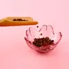 Tallrikar körsbärsås skålglas liten tallrik japansk stil hammare huvudmönster blomma vinäger