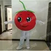 Halloween cherry mascotte kostuum prestaties simulatie cartoon anime thema karakter volwassenen maat kerst buiten advertentie outfit suit