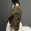 Męskie koszule pfnw wiosna lato trend męski lampart wolny czas wolny przystojne kolory na zewnątrz zakontraktowano vintage koreański płaszcz 28a2175