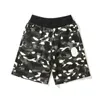 Projektant męscy Bape Shorts Women Shark Trend Kamuflaż Kamuflaż Training Sports Spodnie luźne oddychające męskie lato na zewnątrz 238c