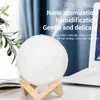 Cihazlar 800ml USB Humidificador Mist Moon Moon Hava Nemlendiricisi Aroma Difüzör Ultrasonik Ay Gece Işık Nemlendirici Dimmable