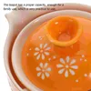 Dinnerware Sets Loose Leaf Tea Kettle Boiling Teapots Portable Maker Filter Ceramic Gongfu Retro