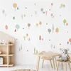 Barnens leksaks klistermärken DIY TREES Forest Wall Sticker Style vardagsrum Barn Rum Nursery Självhäftande konst Mural Dekaler Heminredning