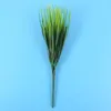 Decorative Flowers 40 Pcs Artificial Outdoor Plants Fake Plastic Greenery Shrubs Wheat Grass Window Box Verandah Hanging Planter