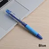 Stylo effaçable matière plastique presse Style stylos Gel magiques pour école bureau encre couleur noir bleu Point d'écriture 0.5mm