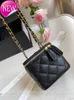 Women Crossbody Bags Shoulder Handbags Designer Luxury Mini Portable Box Cosmetic Lipstick Bag Sheepskin Black Ladies Fa