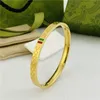 Novo luxo Double G Snap Bangle Pulseira Moda Casal Homens Mulheres Pulseira Clássico Aço Inoxidável Designer Pulseiras Jóias Ouro Prata Ouro Rosa