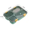 Bento-Boxen, Kunststoff-Bento-Boxen, Behälter, langlebig, hochtemperaturbeständig, Lunchbox für die Zubereitung von Mahlzeiten auf Reisen, 230515