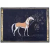 Classico Tang Style Horse Villa Soggiorno Tappeto decorativo Tappetino d'ingresso Scarpiera Tappetino Corridoio Tappetino davanti al letto