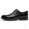 Dress Shoes 2023 Echt lederen lage hakrubb Rubber Spring Fall Europe en America Gentry