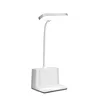 Table Lamps LED Lamp Portable Night Light Dimmable Desk Eye Protection USB Rechargeable Reading With Storage Holder