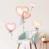 Kids' Toy Stickers Cartoon Balloons Wall Stickers DIY Flower Grass Mural Decals for House Kids Rooms Baby Bedroom Decoration