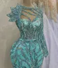 2023 mai ASO Ebi à paillettes en dentelle de bal de bal cristaux Crystals perles de soirée sexy fête formelle deuxième réception Robes de fiançailles d'anniversaire robe robe de soirée zj261