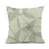 Pillow Transparent Leaves Cover X-Ray Plant Leaf Creative Patterns Living Room Sofa Car Decor Linen Pillowcase 18x18 Inch