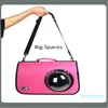 Designer-Carrier Borsa da finestra portatile traspirante leggera per il trasporto di cani Cat Parrot Bubble Pet Bag Carrier