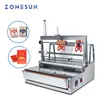 Zonesun Handmatige Sigaretten Poker Box Bopp cellofaanfilm Warmteafdichting Inpakking Packaing Machine ZS-ACW88