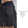 Cinture Y2k Pant Catena Ragnatela Punk JeanChain Gonna Cintura HipHop Drop