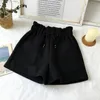 Shorts pour femmes Shorts solides Femmes Cordon Baggy S-5XL Automne Simple Casual Hiver Laine Jambe Large Pantalon Court All-match Ulzzang Mature Ins 230515