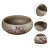 Dinnerware Sets Tea Wash Green Chawan Japanese Matcha Bowl Ceramic Set Traditional Pottery Ceremony Supplies Dish Tub