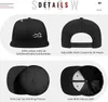Snapbacks Snapback hats for man adjustable flat bill hat mountain black baseball cap trucker father fitted hat gift for man P230512