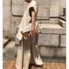 Vestidos de trabalho Yatamoniri Mulheres duas peças conjuntos de estilo V estilo Japão Solid-deco